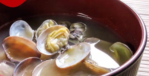 あさりのほうかし（味噌汁）